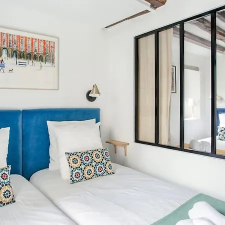 Marais2 Place Des Vosges Peaceful Air-conditioned Apartment *
