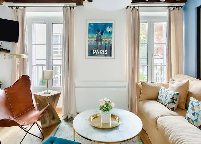 Marais2 Place Des Vosges Peaceful Air-conditioned Apartamento París